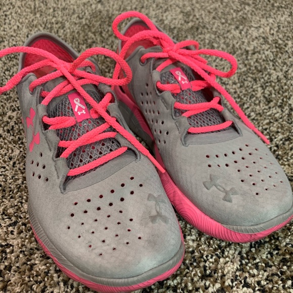 gray under armor shoes